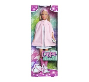 Papusa Steffi Love Cape Fashion, 29 cm, cu rochie si accesorii, pentru copii 3
