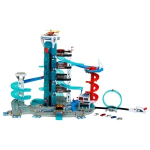 Parcare pentru Masini Theo Klein 2820 Bosch Car Service, cu Lumini si Sunete, 5 Etaje