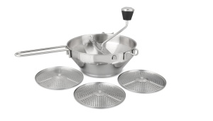 Pasier cu maner Dr. Oetker 3242, inox, 3 site, 32 x 19 x 8 cm - Img 1