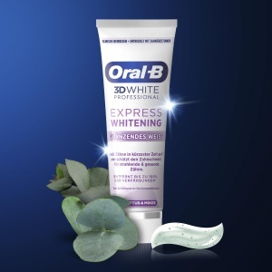 Pasta de dinti Oral-B 3D White Professional Express Whitening, 75 ml, Eucalipt Menta - Img 8