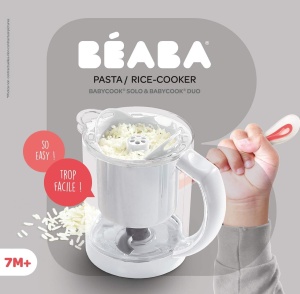 Pasta-Reiskocher BEABA 01912466, 350g, Alb, Compatibil cu Babycook - Img 7