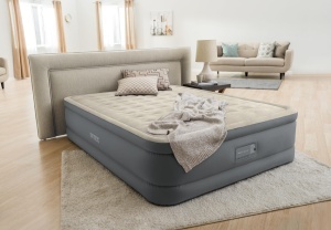 Pat gonflabil Intex Queen Premaire Ii cu Fiber-Tech RP Dimensiuni umflate 152 cm x 203 cm x 46 cm 64926ND - Img 6