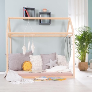 Pat Montessori Hausbett Roba 70 x 140 cm - Bambus FSC, Design Sigur - Img 10