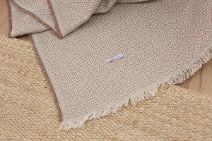 Patura multifunctionala Todocama, 125 x 180 cm, culoare sandbeige - Img 7