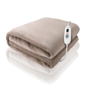 Patura termica electrica UFESA Softy Plus, 180 x 140 cm, 120 W, Ultra Soft, 3 setari de temperatura, oprire automata, lavabila