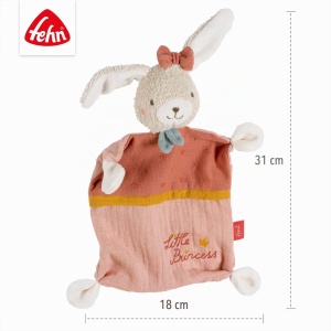 Paturica de plus Hase Princess Fehn 31 cm, din bumbac, cu broderie personalizata - Img 5