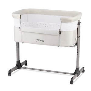 Patut multifunctional pentru copii Momi REVO, reglabil pe inaltime, cu saltea si roti - Img 18