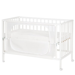 Patut multifunctional Roba Room Bed Sternenzauber 60x120 cm cu saltea si sac de dormit