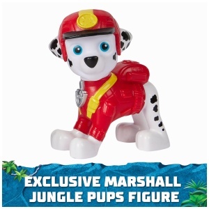 PAW Patrol Jungle Pups Marshall Vehicul Transformabil cu Figurina Detasabila - Img 8