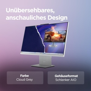 PC All-In-One Lenovo IdeaCentre Display QHD 27 Intel Core i9 32GB RAM 1TB SSD Culoare Gri - Img 9