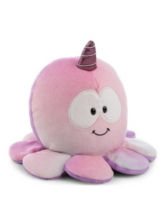 Peluche Oktopus Maris NICI 16cm, Plus Extra Moale, Design Cu Fata Brodata - Img 1