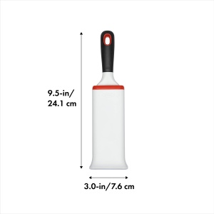 Perie auto-curata OXO Good Grips FurLifter pentru par de animale si scame - Img 2