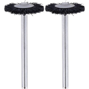 Perie cu peri Dremel 403, Diametru 19 mm, 2 bucati - Img 1