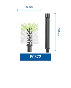 Perie de curatare Dremel PC372 cu extensie, nylon, pentru vase si ustensile - Img 2
