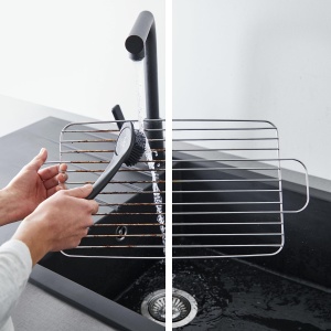 Perie de curatare Tefal K18510 pentru gratar, design kratzfest, culoare gri - Img 3