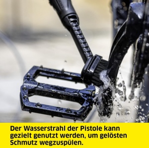 Perie de detaliu Karcher, pentru locuri greu accesibile, instalare usoara, cap de perie inlocuibil, accesorii originale pentru curatatoarele cu presiune Karcher OC 3, OC 3 Plus si OC 3 pliabile - Img 5