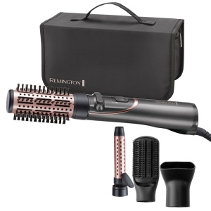 Perie de par cu aer cald Remington AS8606, 800W, 4 accesorii, Ioni