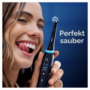 Perie de schimb Oral-B iO Ultimate Clean, 8 bucati, alba, pentru indepartarea placii dentare - Img 8