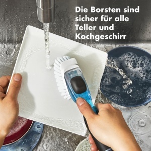 Perie de Spalat OXO cu Cap De Schimb, Nylon Durabil, 2 Bucati - Img 2