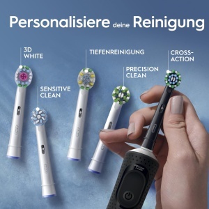 Perie electrica de dinti Oral-B Vitality Pro, lila, 3 programe de curatare - Img 8