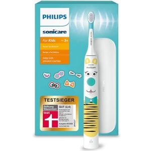 Perie electrica pentru copii Philips Sonicare HX360301 - Design Pet, cu timer si etui de calatorie