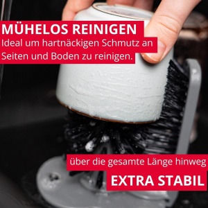 Perie pentru Spalat Sticle Westmark cu Saugfuss, BPA-free, 143x147x165 mm - Img 2