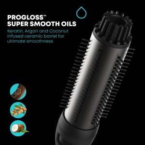 Perie termica Revamp Progloss Perfect Finish cu tehnologie ceramica, 2-in-1 - Img 3
