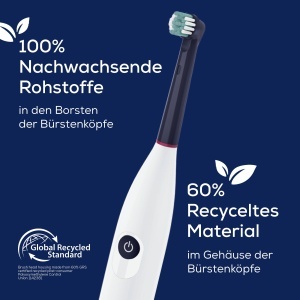 Perii de schimb Beurer TB Clean Eco pentru periuta electrica, 4 capete, mediu, din materiale regenerabile - Img 4