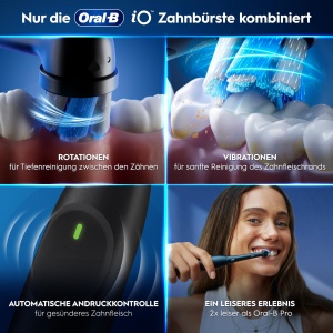 Periuta de dinti electrica Oral-B iO Series 2, albastra, 3 moduri de curatare, cu etui de calatorie - Img 5