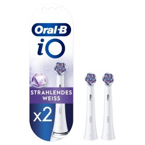 Periuta de dinti electrica Oral-B iO Strahlendes Weiss, 2 bucati, pentru albirea dintilor