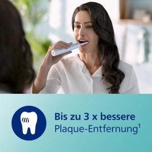Periuta de dinti electrica Philips Sonicare 3100, periuta de dinti sonica, control presiune si temporizator, alb, pachet cu doua, model HX3675/13 - Img 2