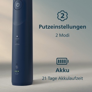 Periuta electrica Philips Sonicare 5500 HX711301 Navy Tehnologie Sonicare 2 moduri de curatare - Img 8
