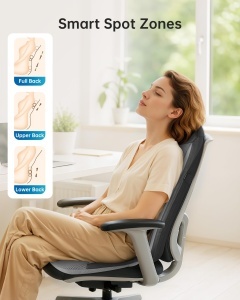 Perna de Masaj COMFIER cu Functie Shiatsu pentru Nacken si Spate, Calorificare si Vibratie - Img 5