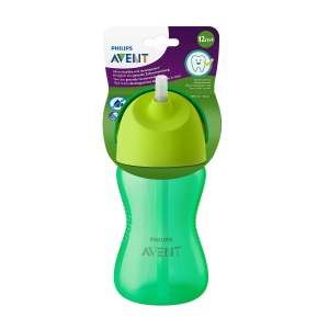 Philips AVENT SCF798/01 Cupa de paie, din silicon, verde