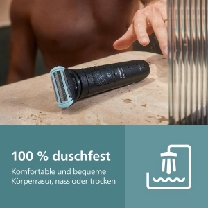 Philips BodyGroom BG201043 Scherfolie 100 Waterproof Ras Sistem cu Protectie Tripla - Img 5