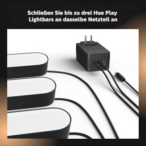 Philips Hue Play Lightbar Set 2 Bucati Negru Control prin Aplicatie sau Voce - Img 12