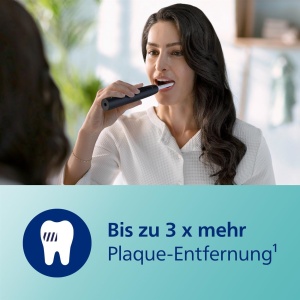 Philips Sonicare 3100 Periuta de dinti electrica, periuta de dinti sonica, control presiune si temporizator, negru, HX3671/14 - Img 2