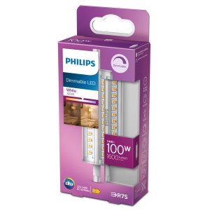 Philips Stab-LED R7S 118 mm 100W Lumina Neutra Dimmabil Consum Redus