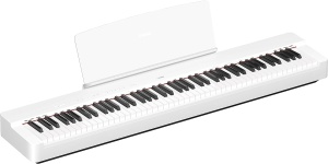 Piano Digital Yamaha P-225, 88 Taste, Culoare Alb, Compact si Portabil