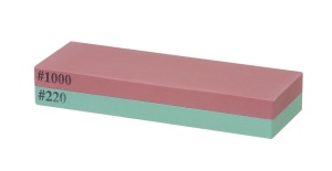 Piatra de ascutit Hendi Naniwa dubla fata granulatie 2201000 cu suport plastic