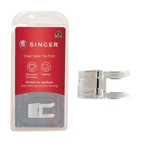 Piciorus de cusut SINGER pentru masini cu brat joas, transparent, pentru aplicatii