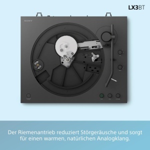 Pickup audio Sony PS-LX3BT, Bluetooth, complet automat, cu preamplificator integrat, negru - Img 8