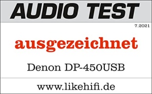 Pickup Denon DP-450USB Negru USB Inregistrare si Preamp Integrat - Img 7
