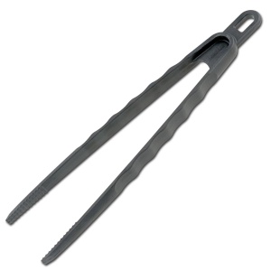 Pinzeta pentru Steak Fackelmann, Hitzefesta, Neagra, 28.5 cm