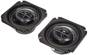 Pioneer TS-1002I 10 cm specific marcii. Set de difuzoare coaxiale cu 2 cai, 2 difuzoare (fiecare de 120 W max., sinus de 25 W), sunet puternic, eficienta ridicata, adancime de instalare de 43 mm, decupaj incastrat de 102 mm, cu grila