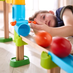 Pista de bile HABA 306704 Kullerbu - Set cu 33 piese, pentru copii de la 2 ani - Img 6