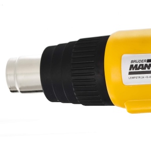 Pistol de aer cald Bruder Mannesmann M49500 2000W 2 trepte de temperatura set 4 accesorii - Img 6