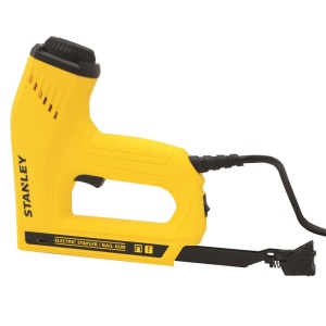 Pistol de capsat electric Stanley TRE550, putere duala, design ergonomic, galben - Img 4