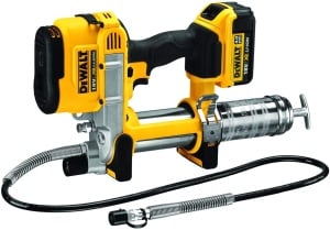 Pistol de unsare cu acumulator Dewalt de 18 volti DCGG571M1 presiune de lucru 690 bari capacitate 400 gr cu cartuse si 473 gr Fabricat din containere  - Img 2
