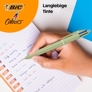 Pix BIC 4 Colours Mineral, set 5 culori, 1.0 mm, refillabil - Img 5